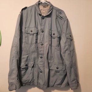 DKNY Jeans Jacket Size 2XL small stain on the back MORE LIKE XL SIZE